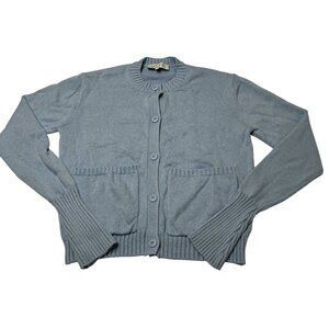 One Mile Drew Knit Cardigan in Sky Blue
